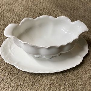 Haviland gravy dish